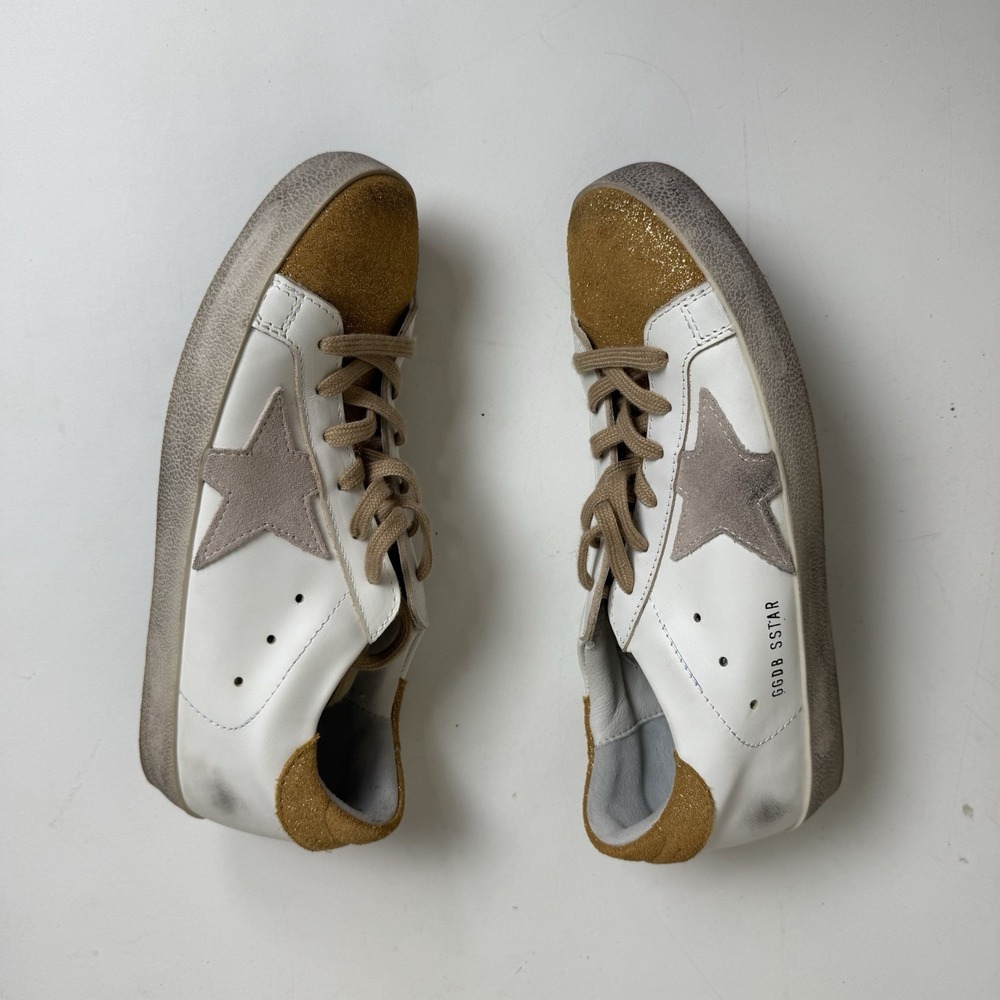 Golden Goose Superstar Star Low Top Shoe Size 39 - Picture 4 of 9